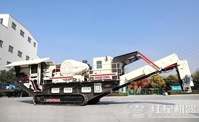 履帶式車(chē)載移動(dòng)破石機(jī)