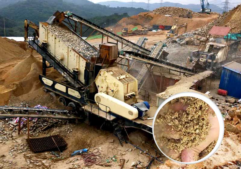 大型石頭與土分離機(jī)，智能方便
